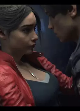 Claire Redfield X Leon, Payphone Booth Quickie by Hydrafxx | Resident Evil