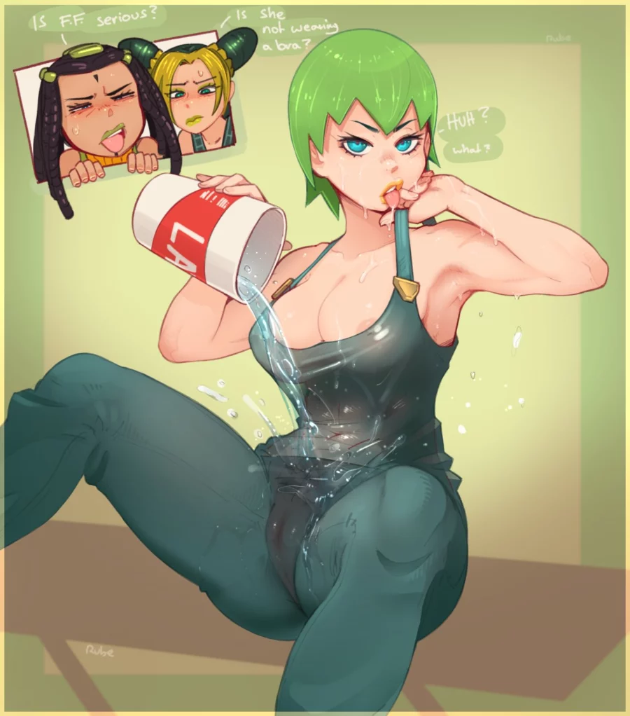 Foo Fighters Love it Wet by Rube | Stone Ocean Hentai 2 Foo Fighters Love it Wet by Rube | Stone Ocean Hentai 1