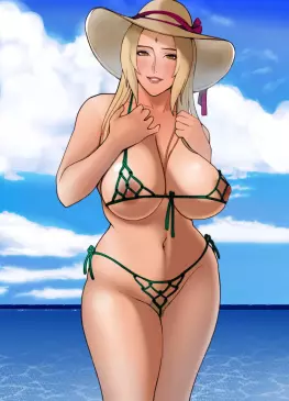 Tsunade and Her Rope Bikini by jnsdh | Naruto