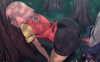 Phatass Sakura Twerking by d-art | Naruto