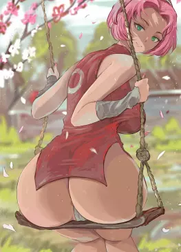 Sakura THICC Swing by arachnart