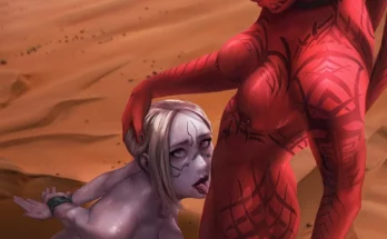 Merrin X Darth Talon by minagami