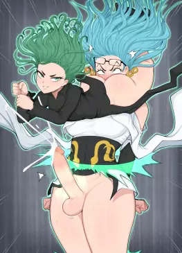 Psykos vs Tatsumaki by Afrobull