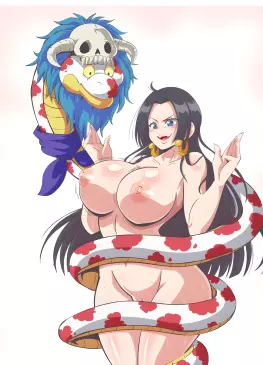 Boa Hancock Nude by lewdamone