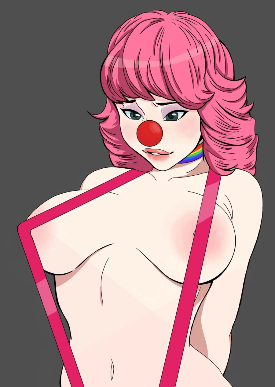Geiru Toneido Clown Girl Slingshot Bikini by imhelplesss