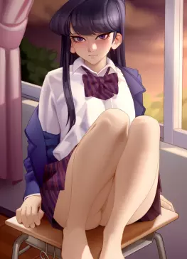 Komi Shouko Legs by kairuhentai