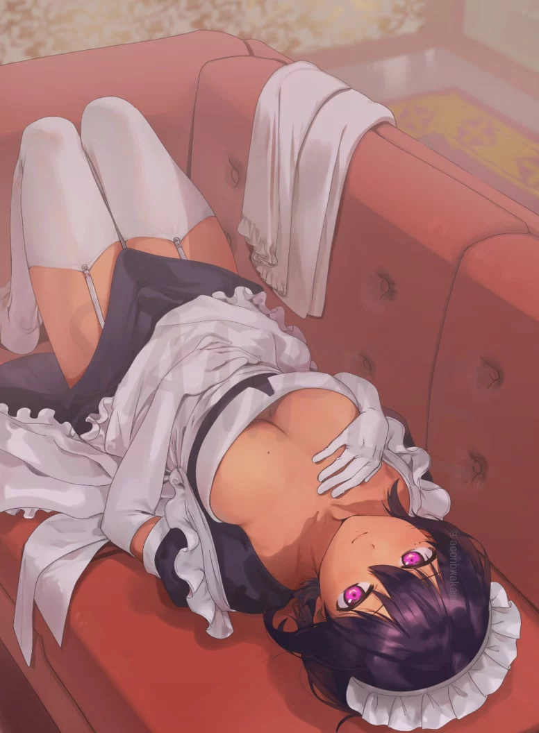 🔥 Lilith offer you her service by konbu wakame saikin yatotta maid ga ayashii gallery photo