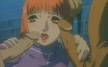Mezzo Forte Hentai, Suzuki Mikura Threesome Scene Part 1