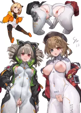 Tower of Fantasy Hentai, Shiro and Cocoretta by stmaster