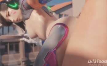 D.Va Rammed From Behind by lvl3toaster | Overwatch