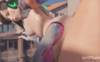 D.Va Rammed From Behind by lvl3toaster | Overwatch