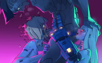 Kiwi and Rebecca Roast David Cyberpunk Edgerunners (antiomer)