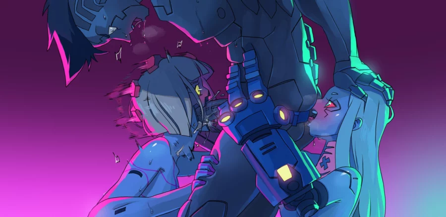 Kiwi and Rebecca Roast David Cyberpunk Edgerunners (antiomer)