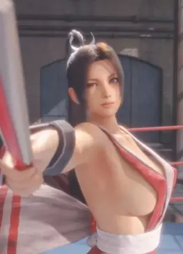 Mai Shiranui Ready for Fight by lvl3toaster King of Fighters