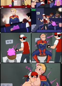 Ditto as Captain Marvel Endgame by Shadman