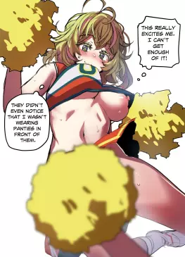 Toru Hagakure Cheerleader Reveal by Hinghoi