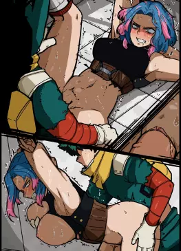 Deku X Lady Nagant by Mark Gavatino