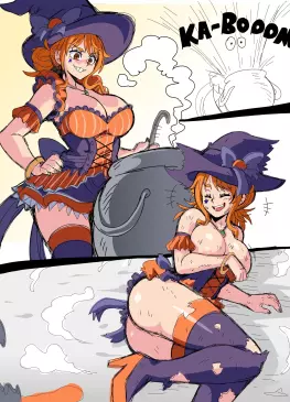 Nami The Witch by Lewdamone