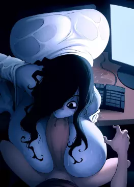 Sadako Come To Suck You in Halloween Night by dmxwoops