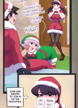 Komi Join Tadano and Najimi Christmas Party by hornygraphite