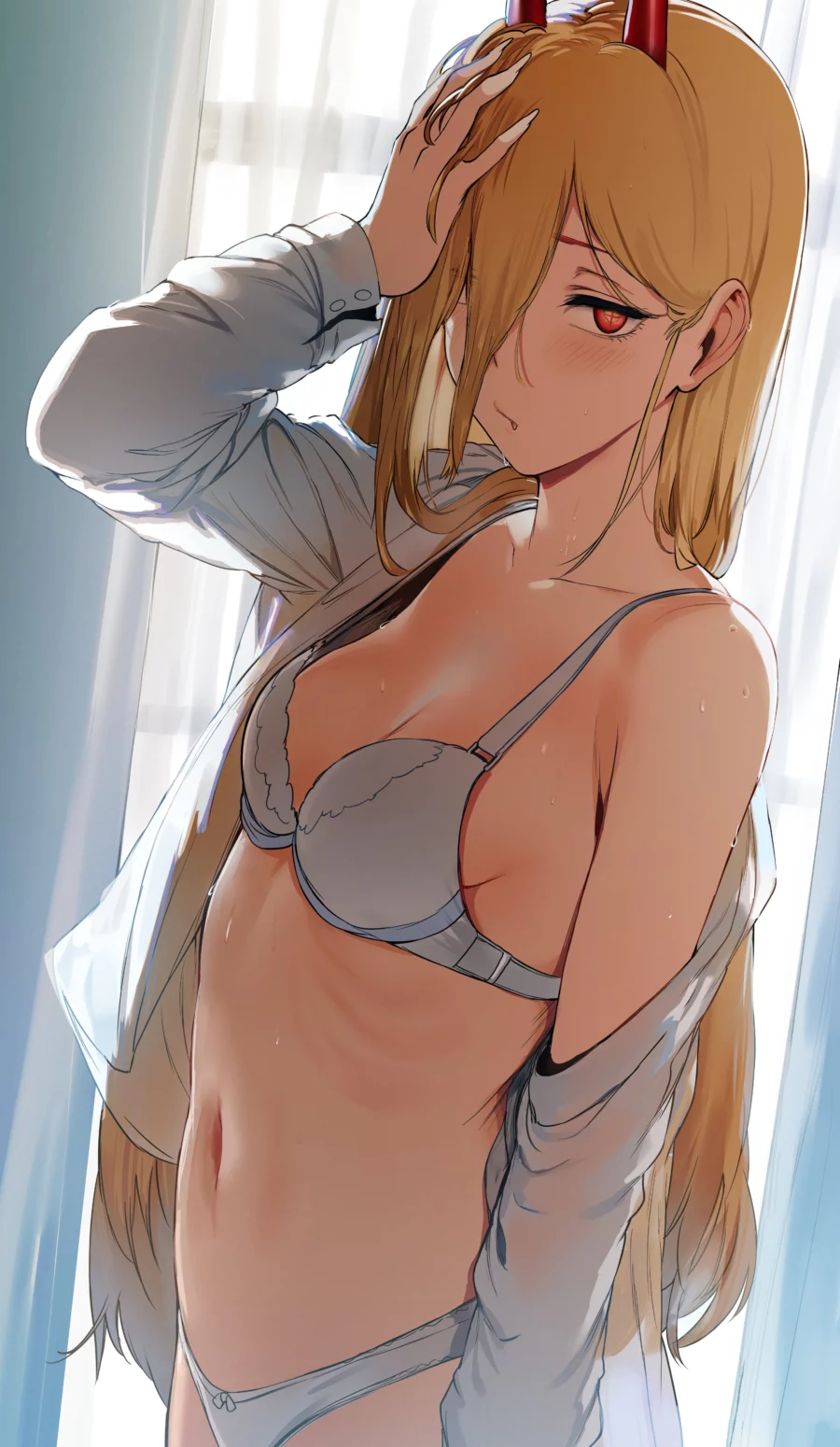 Power White Lingerie by Hews