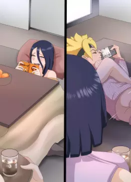 Boruto and Hanabi Sneaky Sex