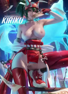 Kiriko Nude by Sakimichan