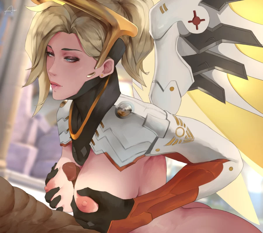 Mercy Titjob by Araneesama