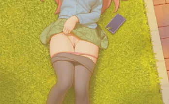 Nakano Miku Flash Her V by Bartolomeobari