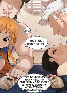 Nami and Nico Robin X Bounty Hunter by abbb | One Piece