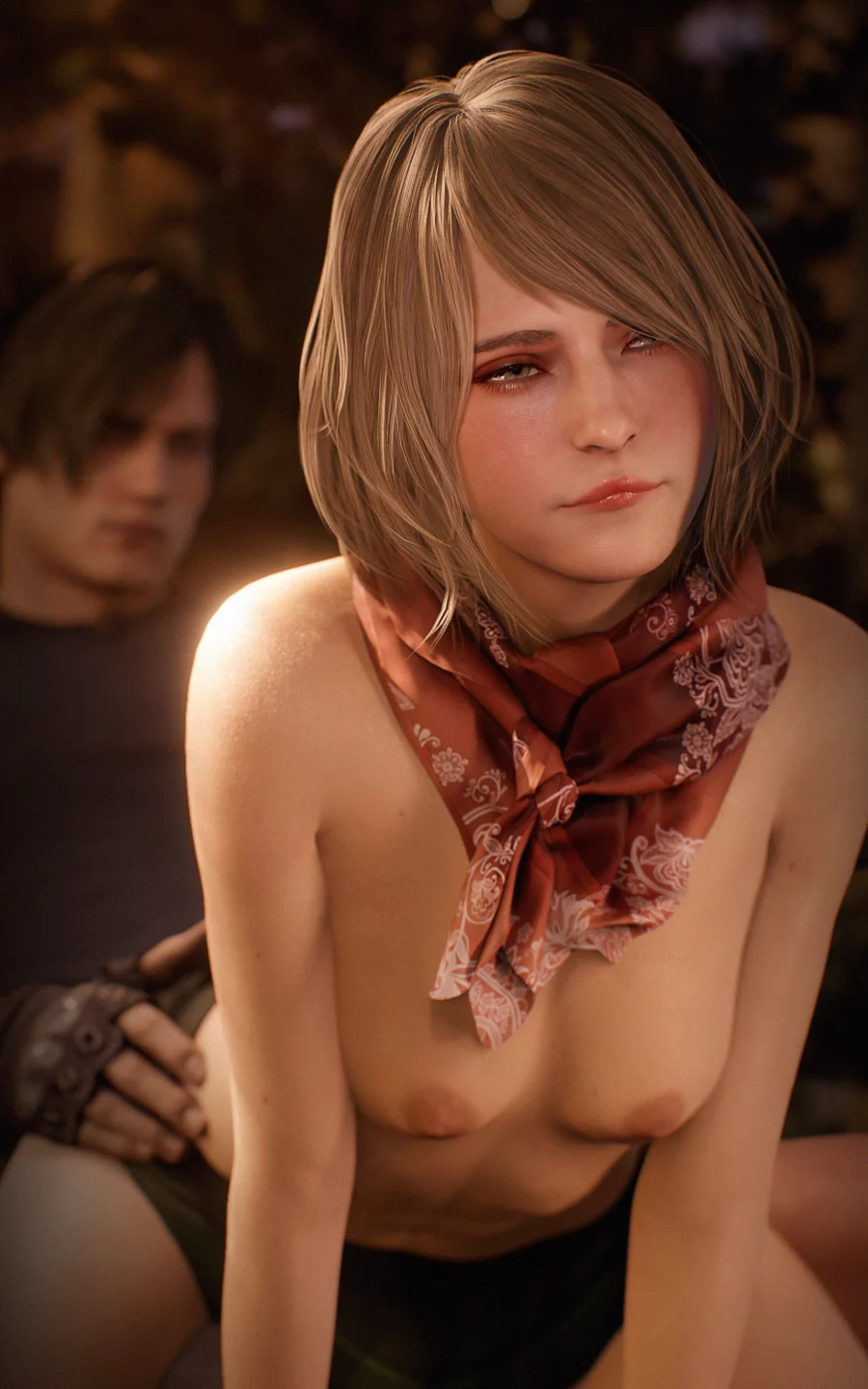 Leon Fuck Ashley Graham From Behind by fugtrup