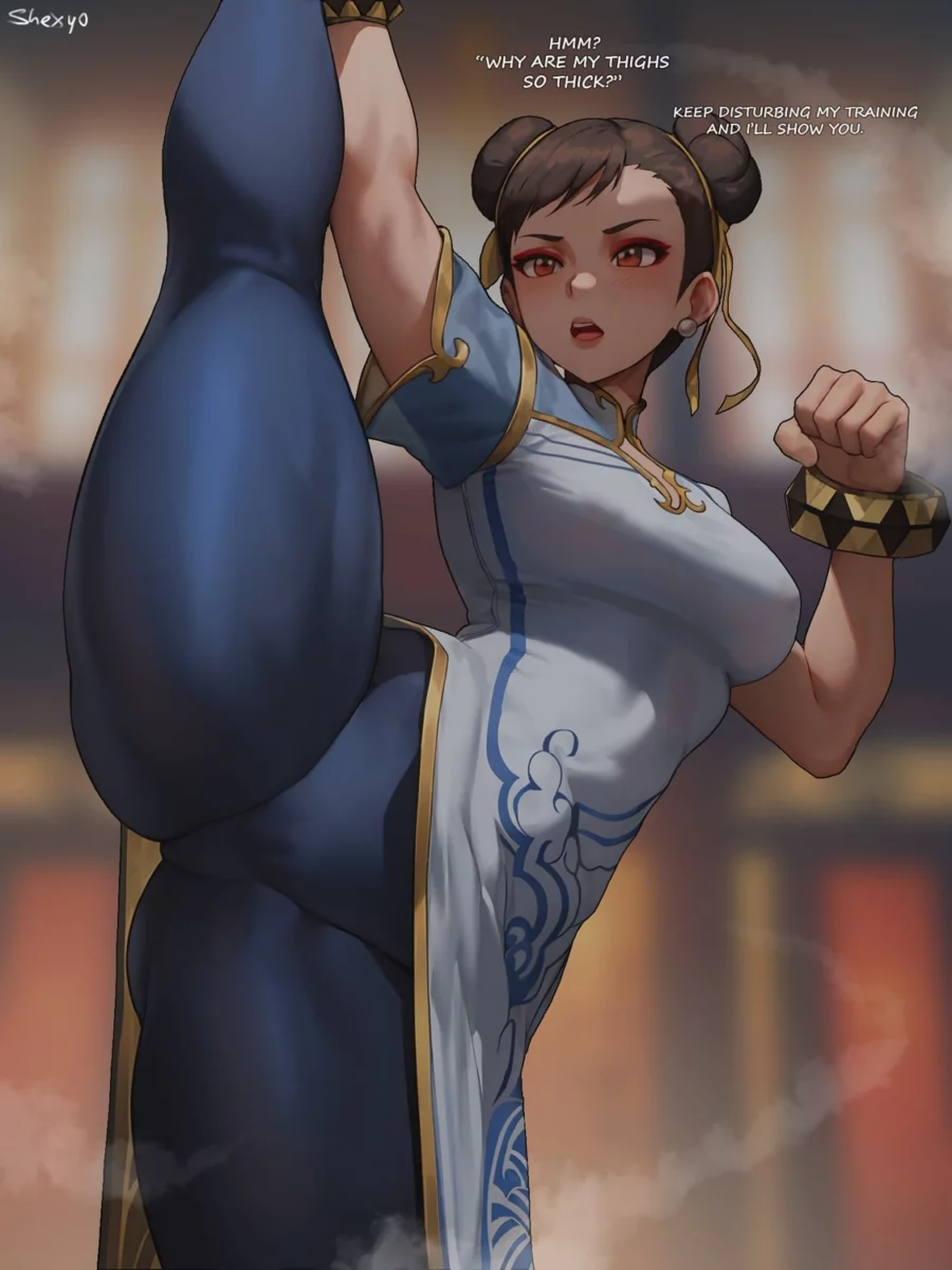 Cun Li Thick Thighs by Shexyo