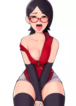 Sarada Will Become Your Canvas by Loodncrood