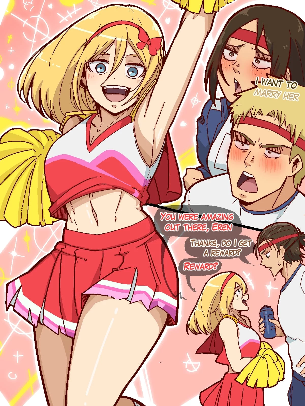 🔥 Eren fuck cheerleader historia reis by mark gavatino attack on titan gallery photo