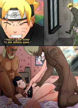 Sarada Caught In Action by noxdsa