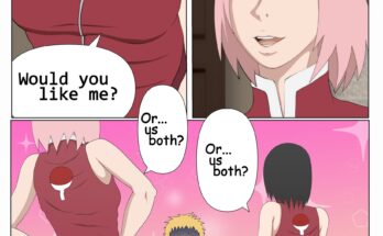 Happy Birthday Naruto w/ Sakura and Sarada by erogakure | Naruto
