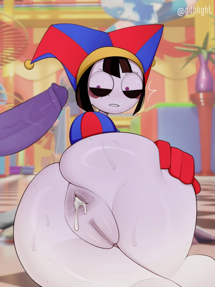 Jax Fills Pomni's Ass by gblight | The Amazing Digital Circus Hentai 1