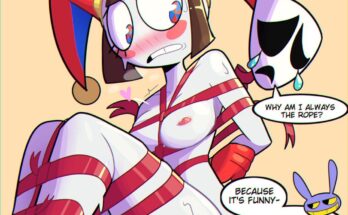 Pomni X Gangle Bondage by nipelets | The Amazing Digital Circus