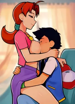 Delia Ketchum (Ash’s Mom) Ask Ditto to Fulfil Her Fantasy By Loodncrood | Pokemon