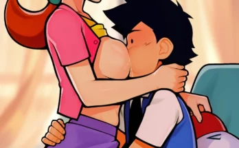 Delia Ketchum (Ash’s Mom) Ask Ditto to Fulfil Her Fantasy By Loodncrood | Pokemon