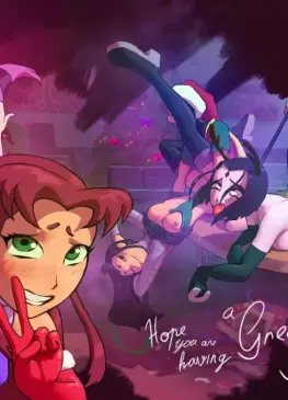 Full Squad Christmas Orgy by queencomplex | Teen Titans
