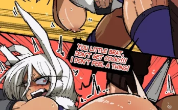 Deku Taming Wild Rabbit Miruko by mark gavatino | My Hero Academia