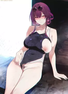 Kafka Swimsuit Aside by misaka12003 | Honkai Star Rail