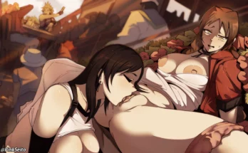 Tifa Lockhart Eats Aerith’s Pussy by pinkseito | Final Fantasy