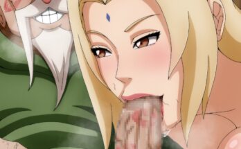 Tsunade’s Heads Game for Onoki by bonobo with a stylus | Naruto