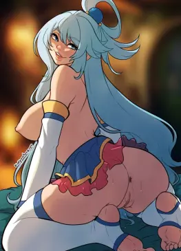 Aqua So Fine by kinkymation | KonoSuba