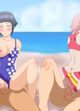 Summer Mission for Young Kunoichi on the Beach