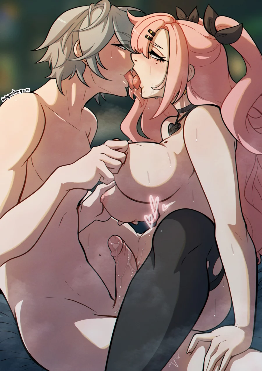 Wise X Nicole Demara by Kinkymation | Zenless Zone Zero Hentai 1