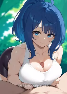 Forest Stroll With Anna Yanami by Xuneai | Too Many Losing Heroines