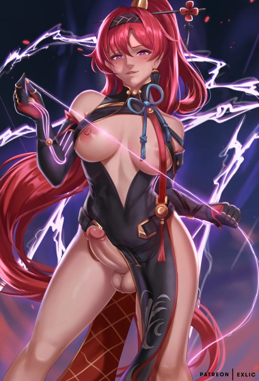 Futa Yinlin by exlic | Wuthering Waves Hentai 2 Futa Yinlin by exlic | Wuthering Waves Hentai 1